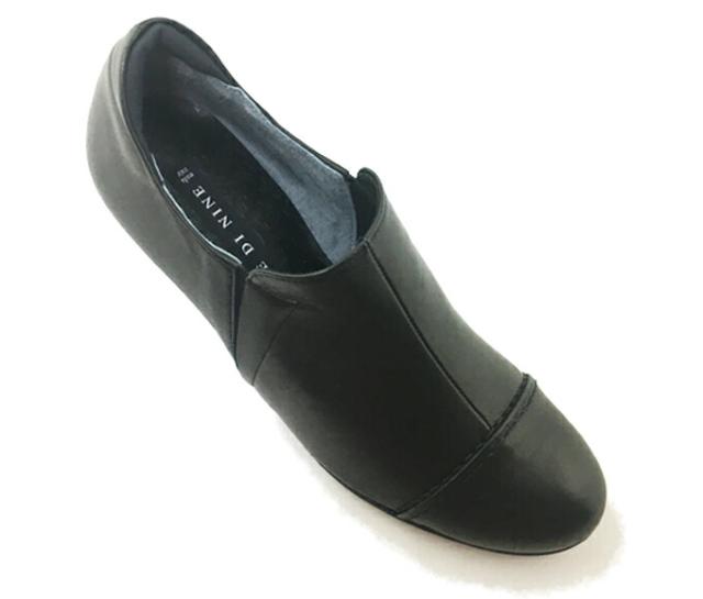 NINE DI NINE No.131-0274 ナイン・デ・ナイン レディース パンプス ブーティ サイドゴア 3E EEE クッション性 消音 防滑 屈曲性 靴 本