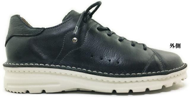 カジュアルシューズ レディース A-OK W7091 ダークブラウン 黒 エー