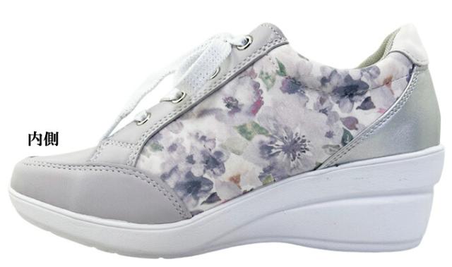 スニーカー レディース City Golf GFL1520 シティゴルフ レディース カジュアル ヒールアップスニーカー コンフォートシューズ サイドファスナー 幅広 3E EEE 低反発 クッション性 軽量 合成皮革×羊革 防臭・抗菌 女性 婦人 シティ・ゴルフ スニーカー レディース City Golf GFL1520 シティゴルフ レディース