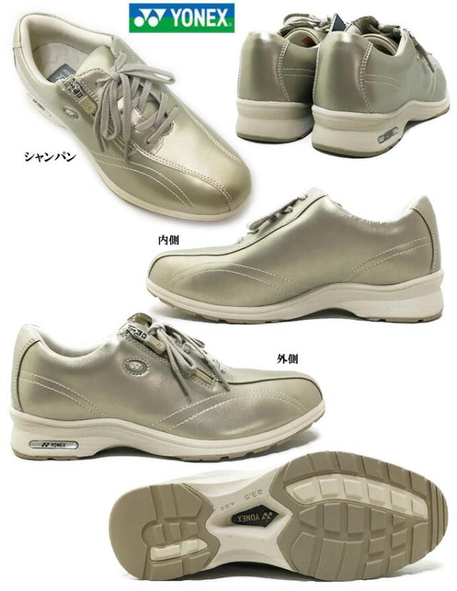 YONEX/ヨネックス パワークッション SHW LC30W レディース ウォーキングシューズ コンフォートシューズ ワイドタイプ 幅広 4.5E