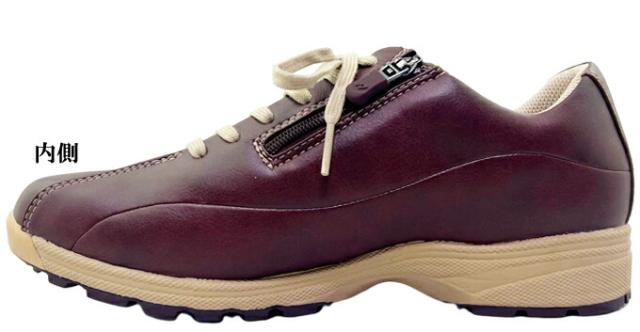 ウォーキングシューズ レディース YONEX/ヨネックス パワークッション SHW-L21N コンフォートシューズ 靴 ファスナー レースアップ 幅広 3.5E 軽量 快適 歩きやすい 脱ぎやすい 履きやすい 散歩 旅行 女性 婦人 SHWL21N