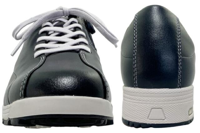 ウォーキングシューズ レディース YONEX/ヨネックス パワークッション SHW-L21N ネイビーブルー ライトブラウン コンフォートシューズ 靴 ファスナー レースアップ 幅広 3.5E 軽量 快適 歩きやすい 脱ぎやすい 履きやすい 散歩 旅行 女性 婦人 SHWL21N