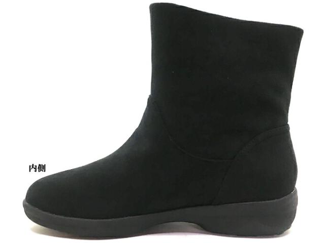 マドラスウォーク MWL2109 4E ショート スノーブーツ 防水 防滑 レディース BLA 24.5cm