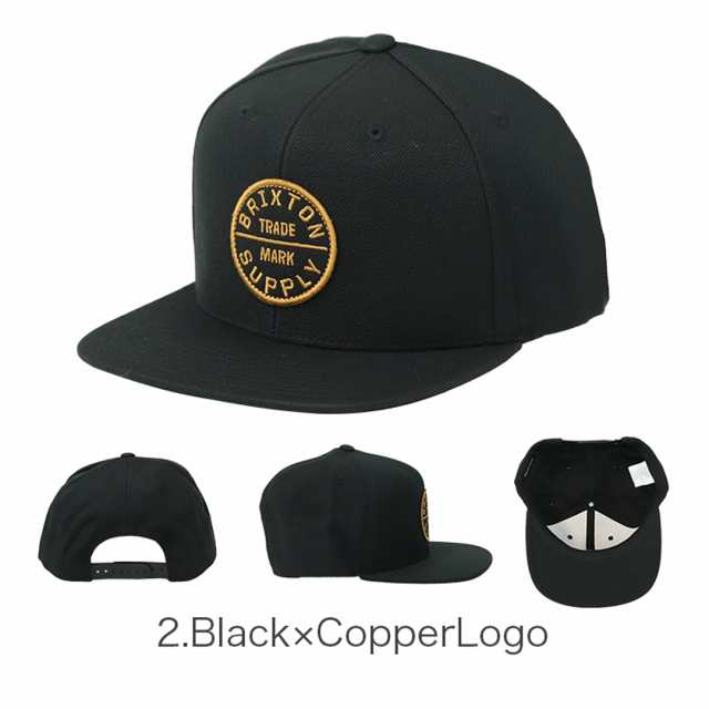 BRIXTON ブリクストン キャップ メンズ OATH 3 SNAPBACK CAP