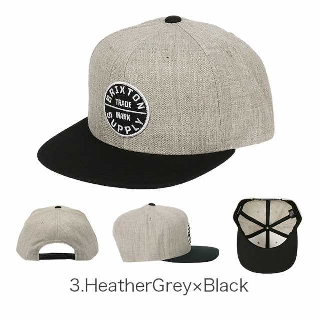 BRIXTON ブリクストン キャップ メンズ OATH 3 SNAPBACK CAP