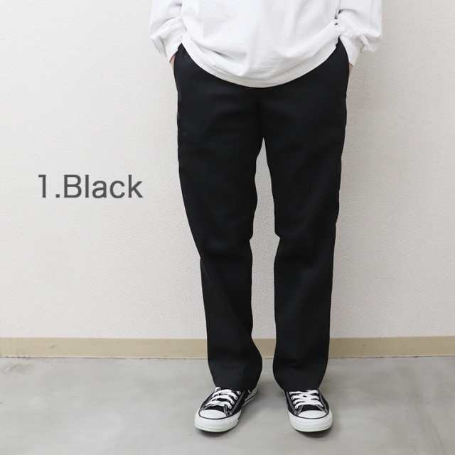 ディッキーズ 873 ワークパンツ メンズ DICKIES SLIM STRAIGHT WORK PANT WP873 スリムフィット ローライズ  ボトムス チノパン｜au PAY マーケット