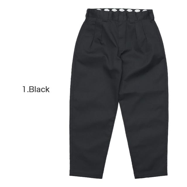 ディッキーズ ワークパンツ メンズ Dickies ツータックパンツ リラックスフィット ボトムス チノパン ワークウェア ブランド_1