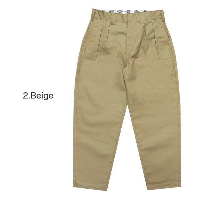 ディッキーズ ワークパンツ メンズ Dickies ツータックパンツ リラックスフィット ボトムス チノパン ワークウェア ブランド_2