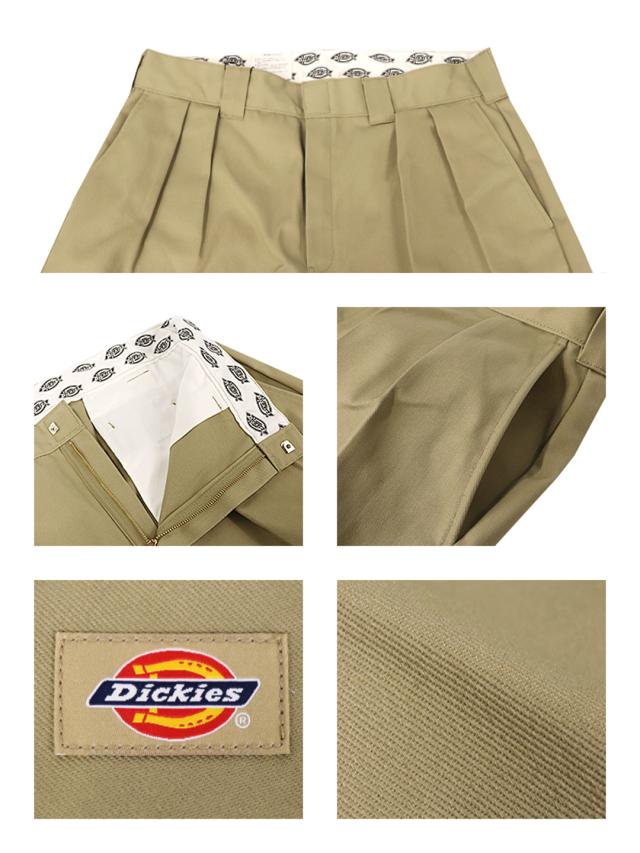 ディッキーズ ワークパンツ メンズ Dickies ツータックパンツ リラックスフィット ボトムス チノパン ワークウェア ブランド_5