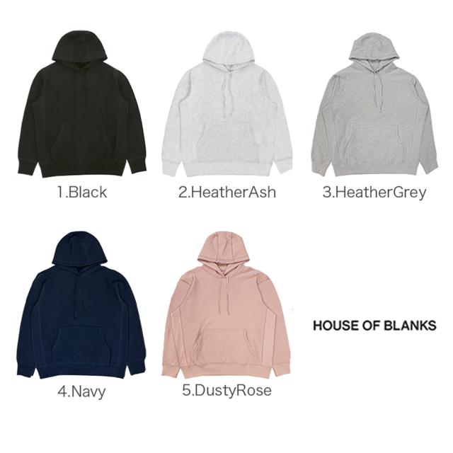HOUSE OF BLANKS パーカー メンズ ハウスオブブランクス プルオーバー フーディー 無地 HOB スウェットシャツ MADE IN CANADA カナダ製 12オンス_9