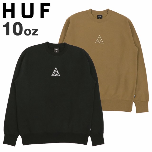 ハフ トレーナー スウェット メンズ HUF ESSENTIALS TT CREW TEE