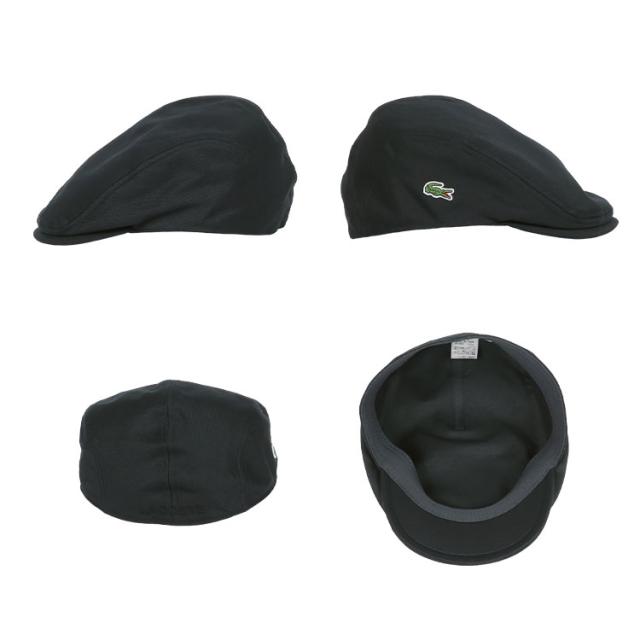 LACOSTE ラコステ ハンチング メンズ レディース ロゴ ワンポイント ワニ ブランド 帽子 ゴルフ ファッション Hunting Flat Cap ユニセックス_1
