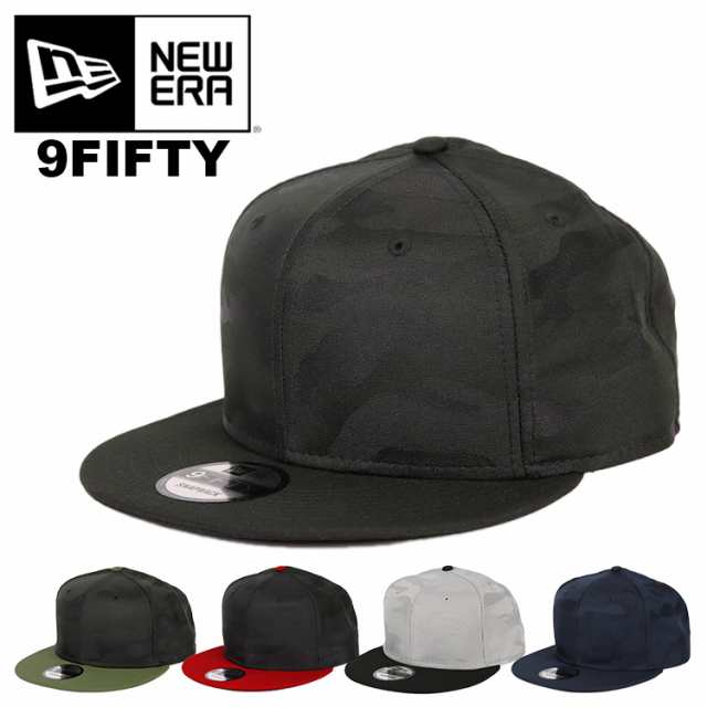 ニューエラ キャップ 無地 カモ 迷彩 メンズ 9FIFTY New Era NE407