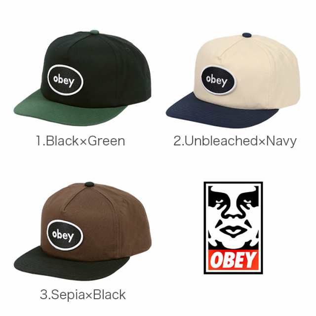 OBEY キャップ メンズ レディース オベイ ベースボールキャップ