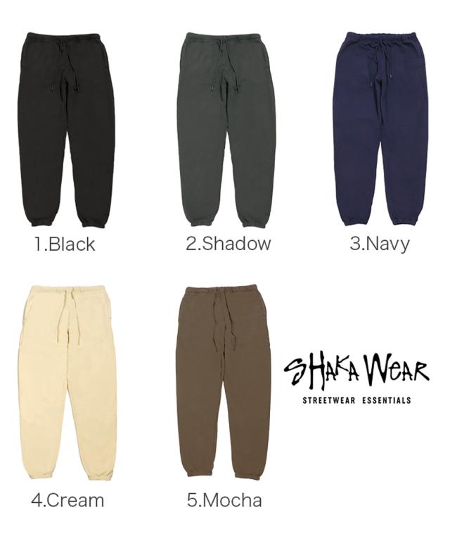 シャカウェア スウェットパンツ Shaka Wear メンズ ヘビーウェイト 無地 13.5oz 厚手 ガーメントダイ ボトムス 長ズボン ブランド ストリート シンプル 秋 冬 HeavyWeightLink
