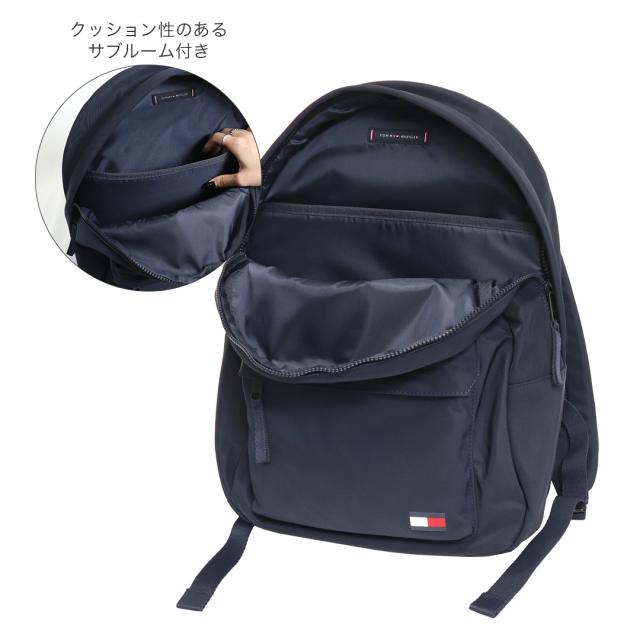 トミーヒルフィガー リュック バックパック TOMMY HILFIGER かばん リュックサック メンズ レディース バッグ 旅行用かばん 大容量 #XA00059 ブランド シンプル_3