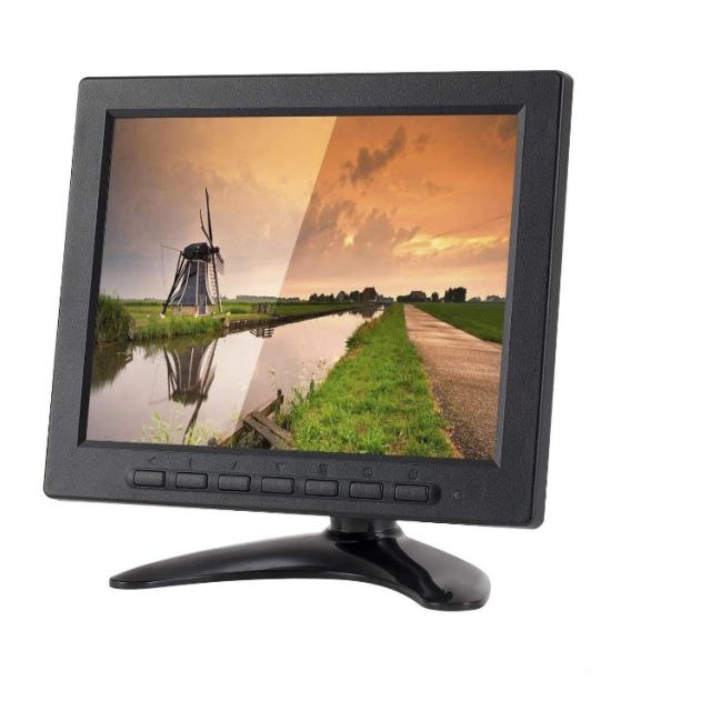 8インチ IPS液晶 高解像度 リモコン付き オンダッシュモニター VGA/RCA/BNC端子搭載 スピーカー内蔵 上下左右反転 OMT800VGAの通販は 6,943円