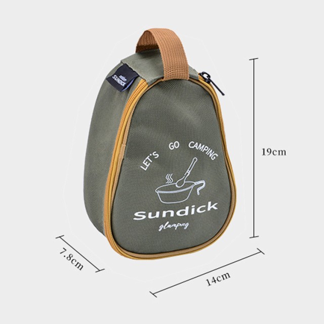SUNDICK シェラカップケース 収納 シェラカップホルダー カトラリーケース メッシュポケット ファスナー 保護カバー アウトドア  SDKSCC78の通販はau PAY マーケット 【ほっとモール】プレミアム特典認定店舗 au PAY マーケット－通販サイト