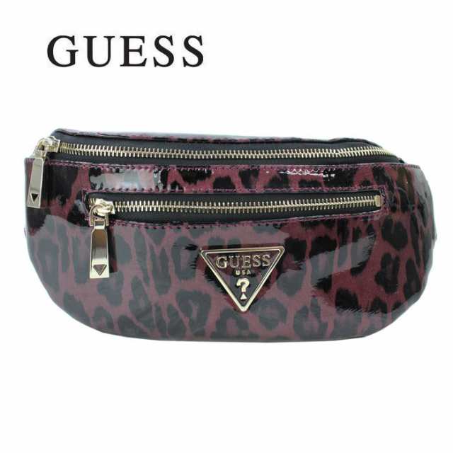 ゲス バッグ BL696780 LEOPARD GUESS ウエストバッグ ヒップバッグ