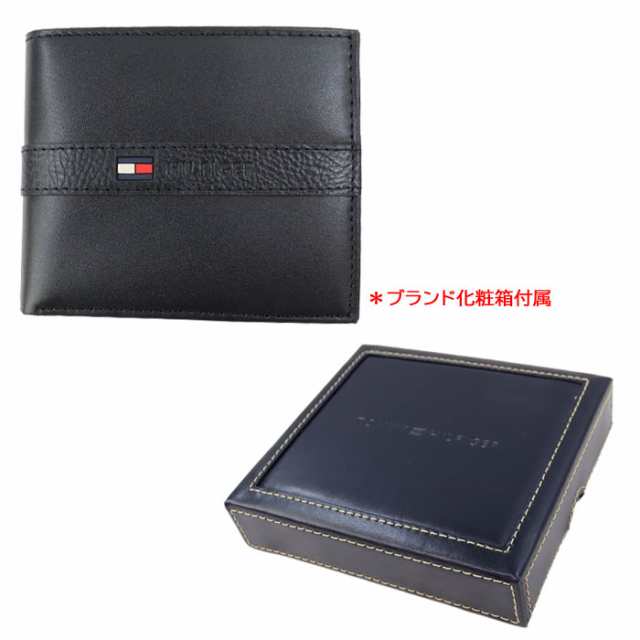 トミーヒルフィガー 財布 31TL25X001 TOMMY HILFIGER レザー 二つ折り