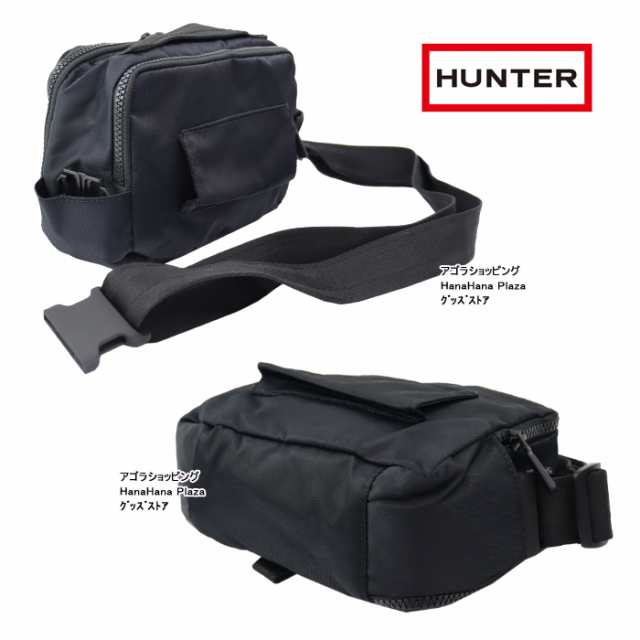 ハンター HUNTER UBX1211KBM BLACK Nylon 3way Top Clip XBodyナイロン3WAYトップクリップXボディ  ショルダー メンズ レディース 男女兼｜au PAY マーケット