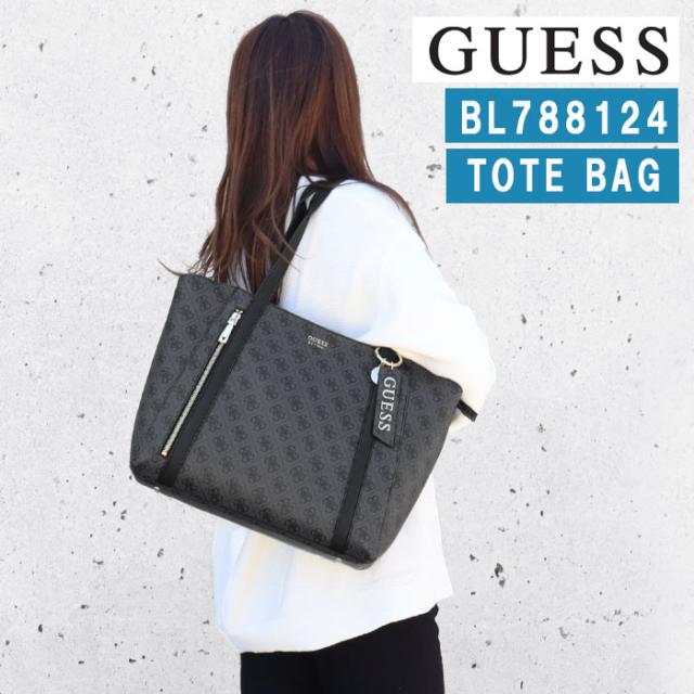 ゲス バッグ BL788124 COAL インバッグ付き モノグラム トートバッグ バック GUESS ab-479200