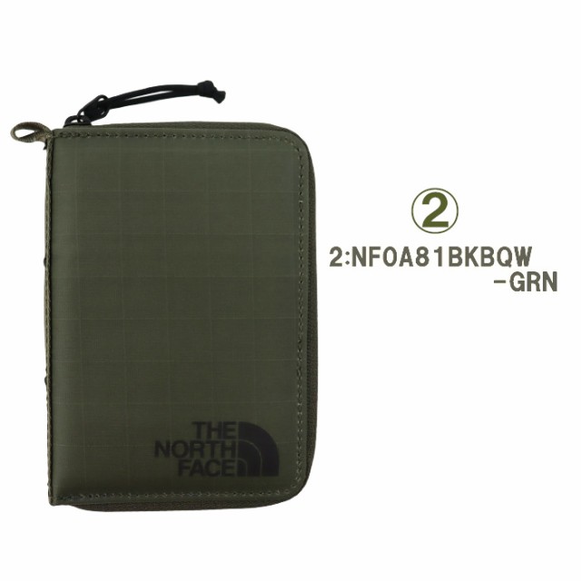 ノースフェイス 財布 NF0A81BK BASE CAMP VOYAGER WALLET ベース