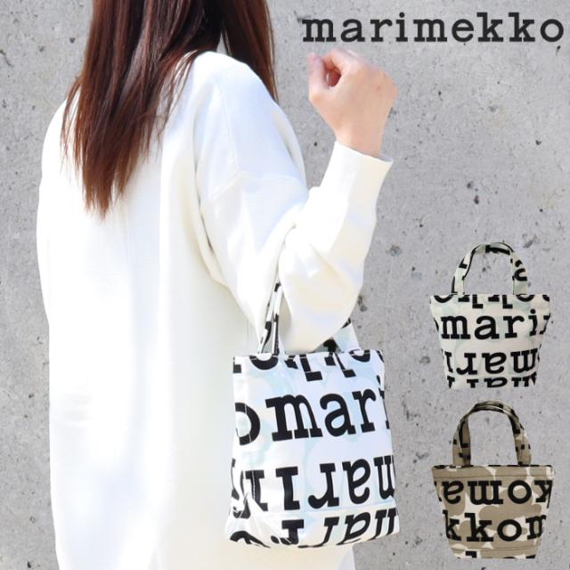 【2023SS】マリメッコ/ Ahkera Unikko Logo トートバッグ マリメッコ marimekko Ahkera Unikko Logo bag トートバッグ