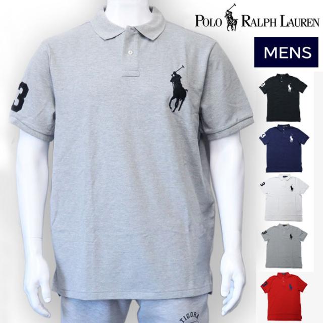 ポロ ラルフローレン メンズ ビッグポニー ポロシャツ 半袖 710688969 MENS POLO Ralph Lauren ポロラルフローレン ab-575800