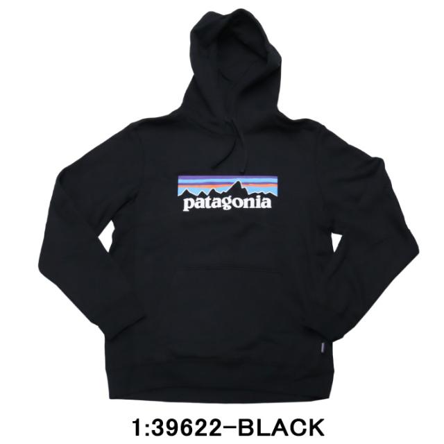 パタゴニア patagonia パーカー 39622 裏起毛 メンズ ブラック M’S P-6 LOGO UPRISAL HOODY ロゴ ab-60668_1