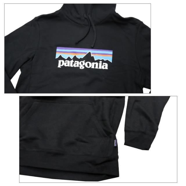 パタゴニア patagonia パーカー 39622 裏起毛 メンズ ブラック M’S P-6 LOGO UPRISAL HOODY ロゴ ab-60668_2