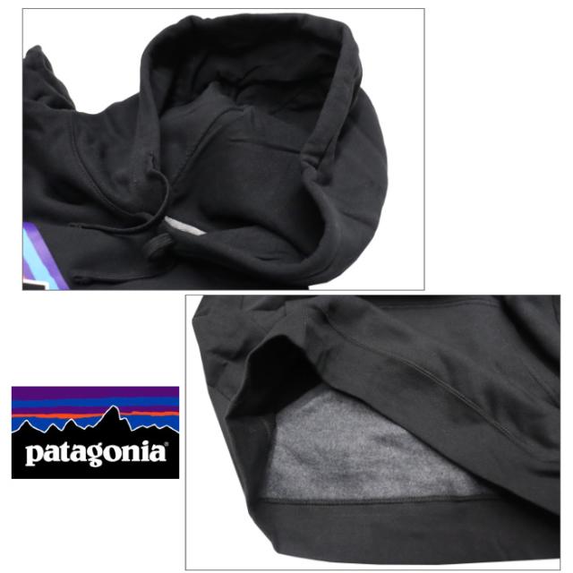 パタゴニア patagonia パーカー 39622 裏起毛 メンズ ブラック M’S P-6 LOGO UPRISAL HOODY ロゴ ab-60668_3