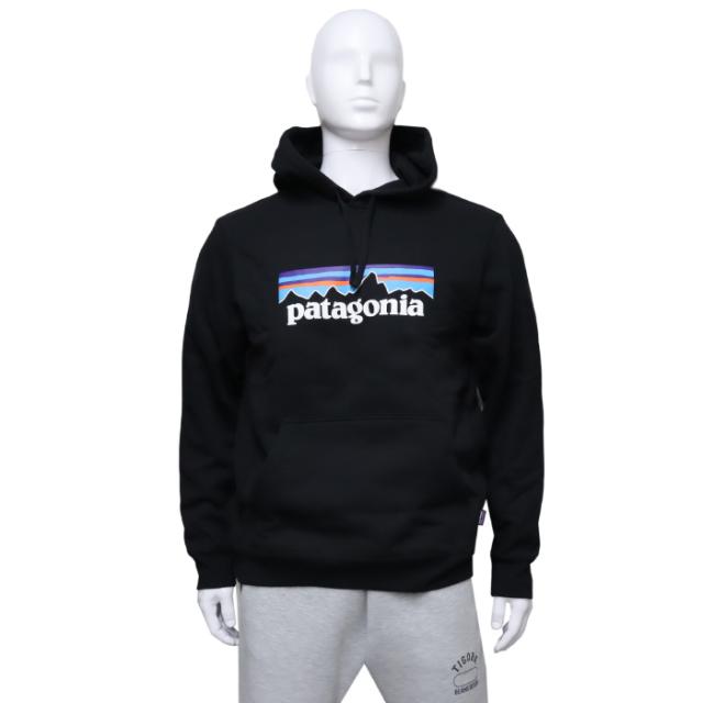 パタゴニア patagonia パーカー 39622 裏起毛 メンズ ブラック M’S P-6 LOGO UPRISAL HOODY ロゴ ab-60668_6