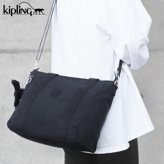 Kipling ラドヤード・キプリング 御徒面子 トート 2way KPKI4400 P391 黒いこと ASSENI S トートバッグ トート ショルダーバッグ 肩先 2WAY ab-60720
