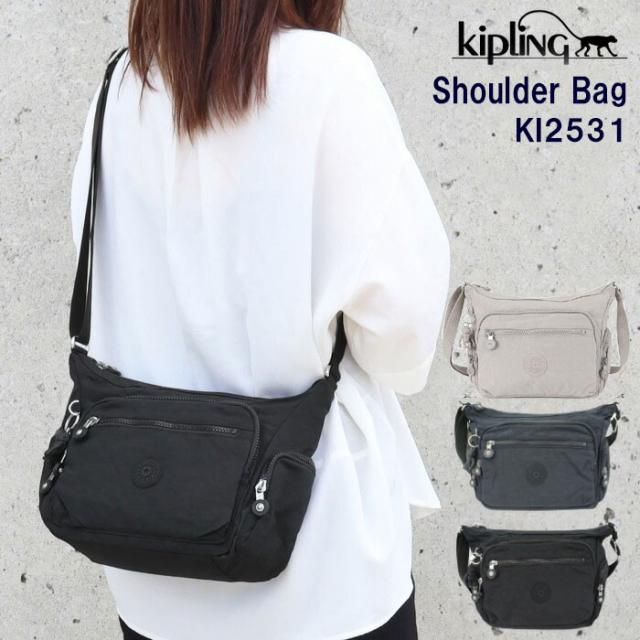 Kip Kipling ラドヤード・キプリング 御徒面子 KI2531 肩先 GABBIE S ショルダーバッグ ab-60508