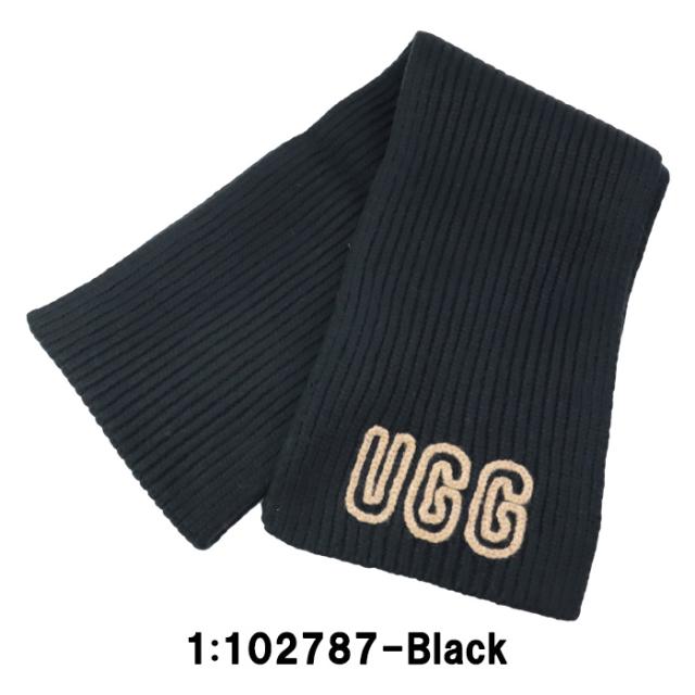 UGG アグ マフラー 102787 Chunky Crafted Rib Scarf チャンキー クラフテッド リブ スカーフ 防寒 冬 ウインター ab-61099_1