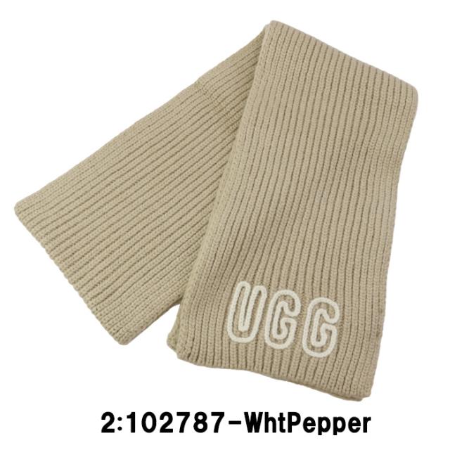 UGG アグ マフラー 102787 Chunky Crafted Rib Scarf チャンキー クラフテッド リブ スカーフ 防寒 冬 ウインター ab-61099_2