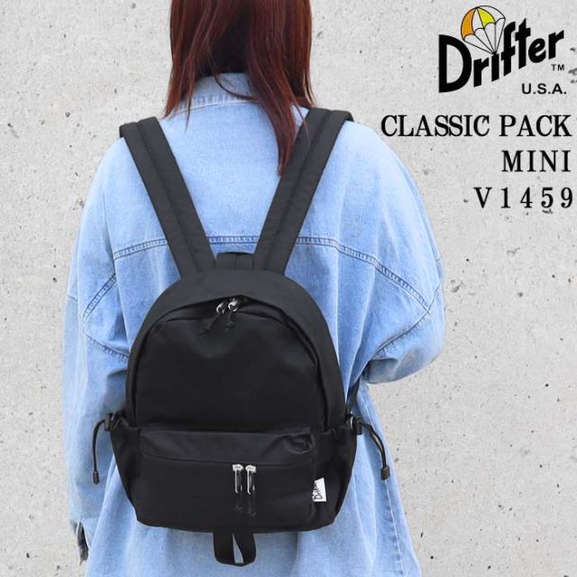 ドリフター バッグ V1459 CLASSIC PACK MINI クラシックパックミニ リュックサック ミニマム 衝撃緩衝パッド入り ab-61133