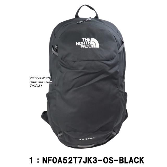 訳あり返品不可 cc-4363 ザ・ノース・フェイス リュック SUNDER NF0A52T7JK3 TNF BLACK サンダー31.5L NORTH FACE リュックサック バックパック ノースフェイス 男女兼用_1