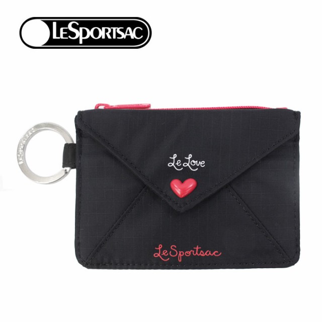 レスポートサック ポーチ 3648 F3 Sealed With A Kiss Lesportsac Love Id カードケース パスケース キーケース 小銭入れ Ab の通販はau Pay マーケット グッズストア