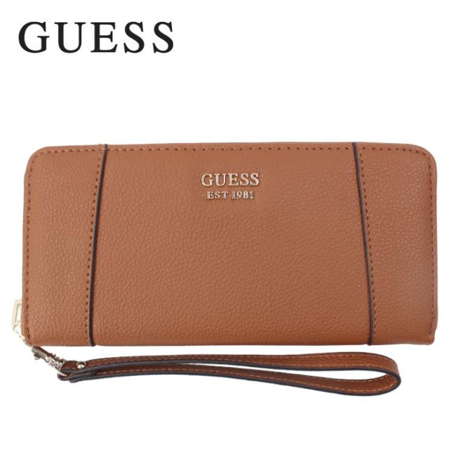 ゲス 財布 VG788146 COGNAC NAYA SLG GUESS ラウンドファスナー財布 長財布 ab-423300の通販は