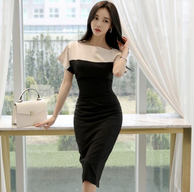 送料無料 パーティードレス エレガント 上品 ボートネック 半袖 スリット ひざ下丈 ワンピース ドレス 結婚式 二次会 披露宴 お呼ばれの通販はau Pay マーケット パーティードレス専門店 Vergarmo