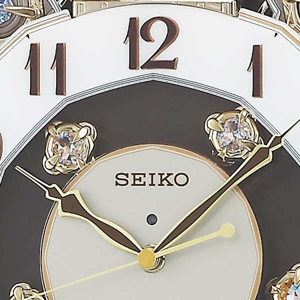 からくり時計 壁掛け時計 ウエーブシンフォニー RE578B セイコー SEIKO 
