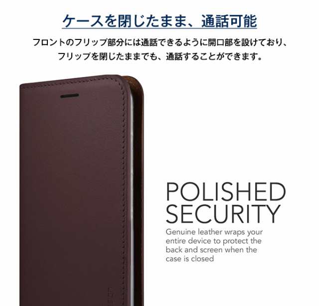 Galaxy S8 ケース 手帳型 本革 ハンドメイド 高級 レザー ベルトなし マグネット なし 薄型 スリム 手帳 カバー ギャラクシーS8 SC-02J S