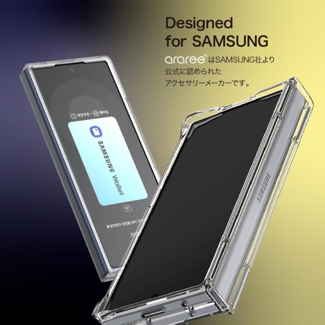 Galaxy Z Fold6 ケース 360度カバー 薄型 軽量 スマホケース ヒンジ 保護 シンプル スマホカバー [ GalaxyZFold6 ギャラクシー Z Fold6 SC-55E 対応 ] araree Nukin 360の通販は