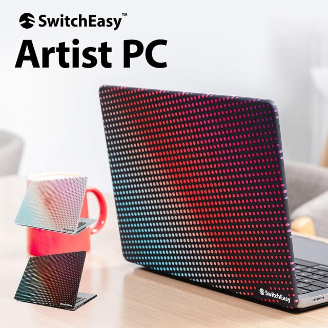 MacBook Pro 14インチ ケース カバー 薄型 ドット 柄 保護 ハード