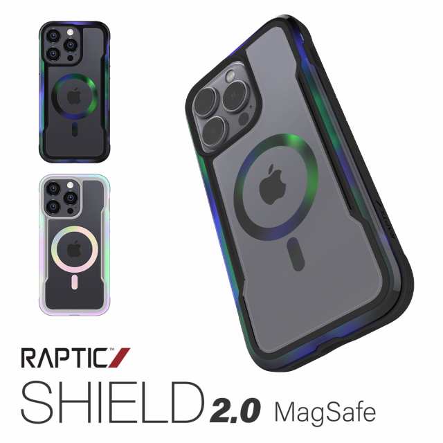 【色:イリデセント】【RAPTIC】 iPhone15ProMax 対応 ケース