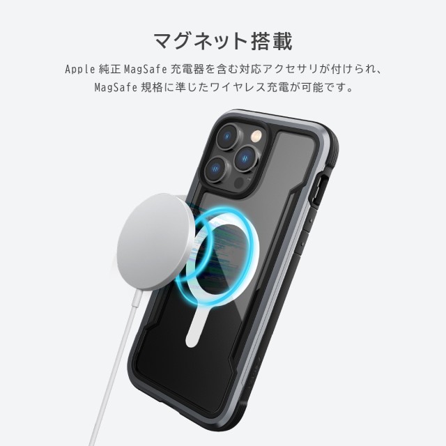 RAPTIC iPhone12Pro Max 対応 ケース クリア MagSafe対応 マグネット