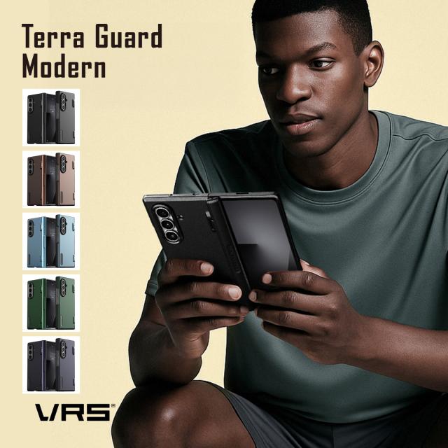 Galaxy Z Fold7 ケース 耐衝撃 ヒンジ 保護 スマホケース シンプル 携帯ケース カバー [ Galaxy Z Fold 7 ギャラクシー ZFold7 対応 ] case VRS DESIGN Terra Guard Modern (Fold)