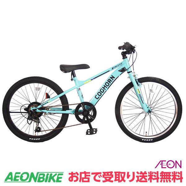 子供用 自転車 コグホーンスポーツA ライトグリーン 外装6段変速 22型